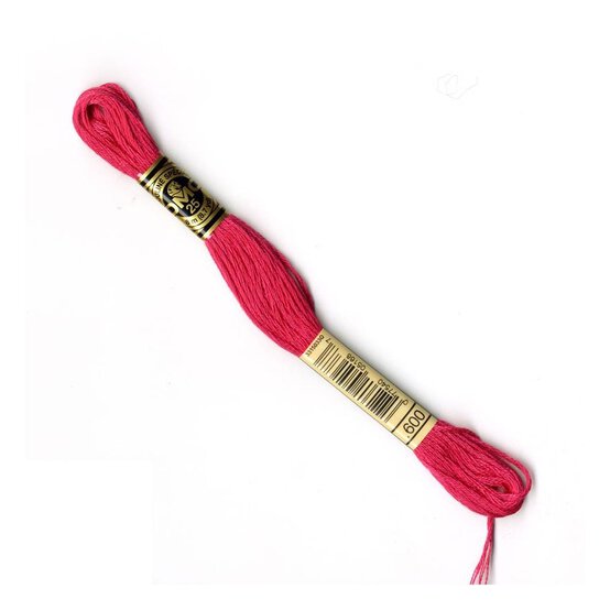 DMC Pink Mouline Special 25 Cotton Thread 8m (600)