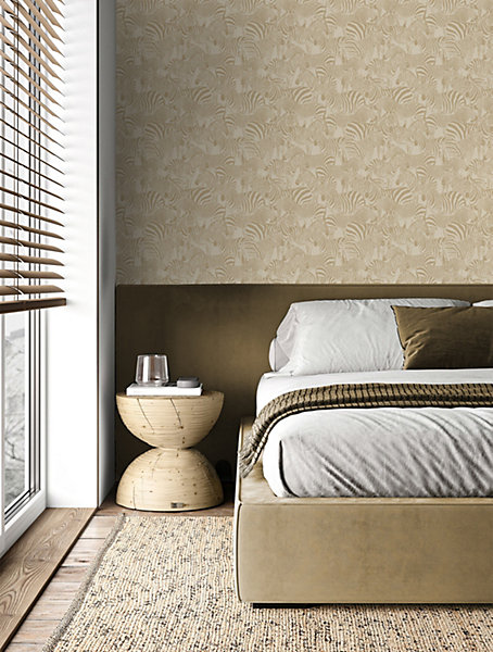 Origin Wallcoverings papier peint zèbres beige 50 x 900 cm