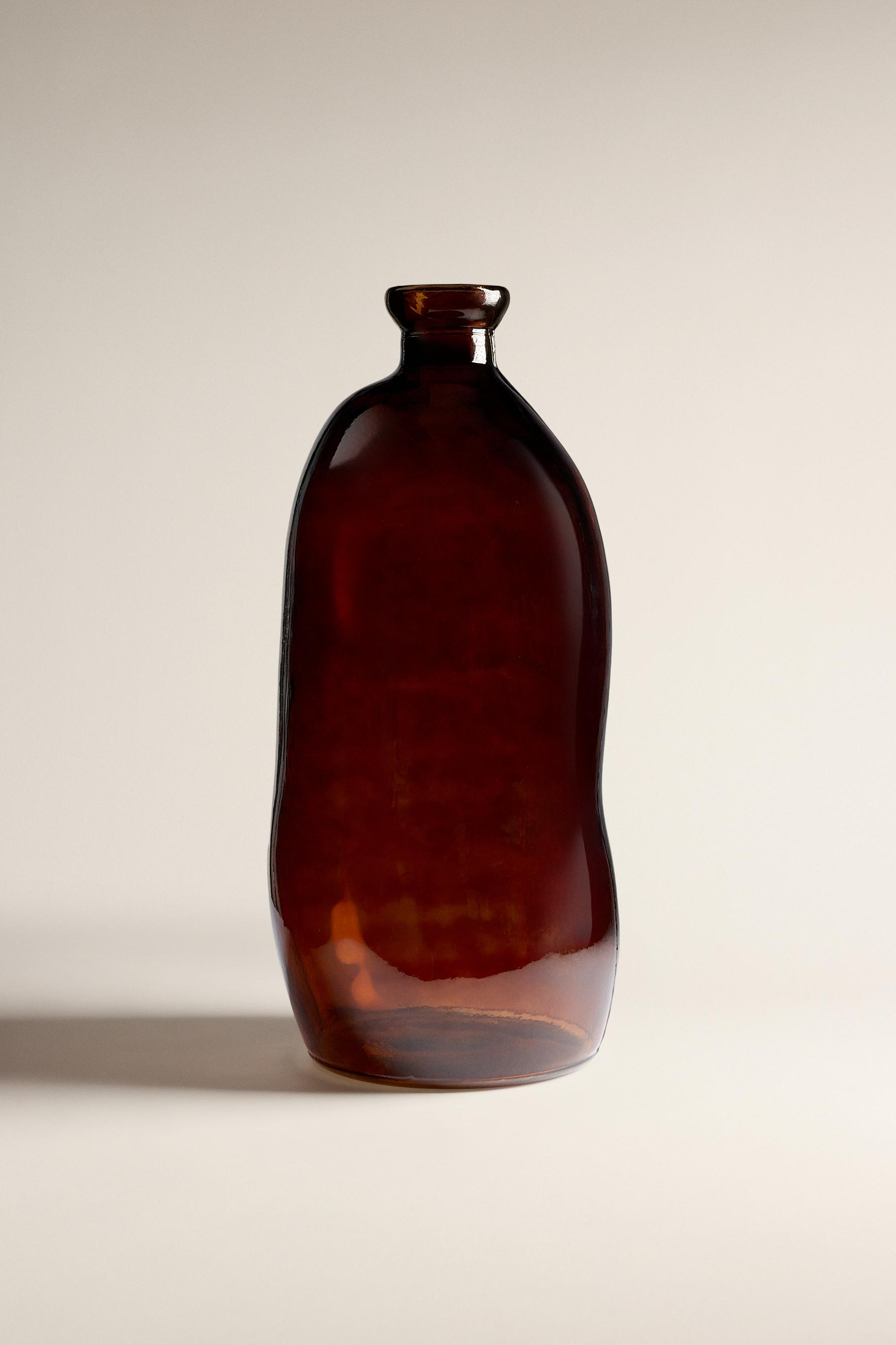 Jarrón de suelo vidrio 74 cm