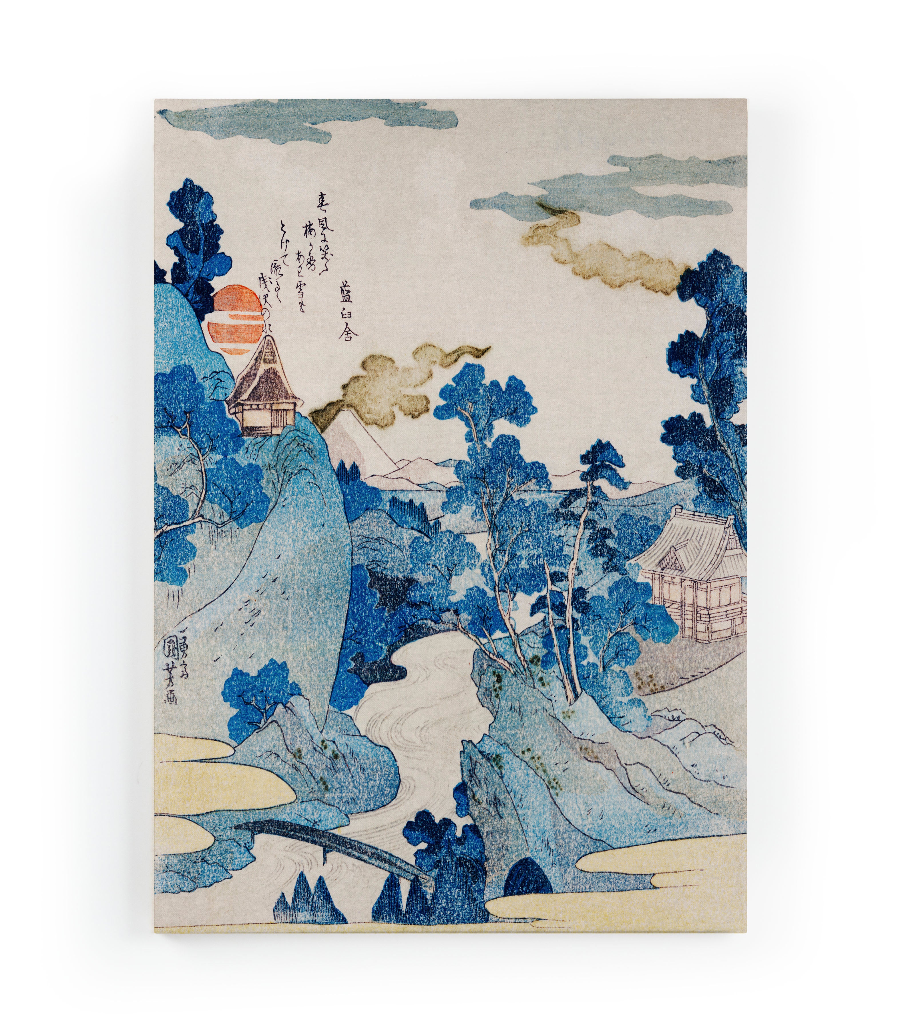 Canvas 60x40 Japans afdruk