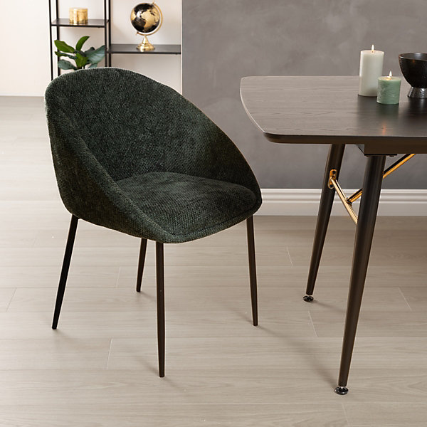 Chaise Seliso vert cèdre - Atmosphera