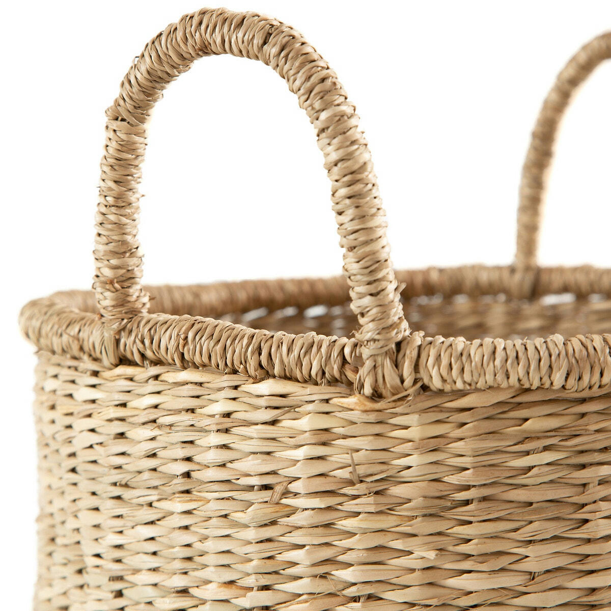Panier rond en jonc de mer, Azzu