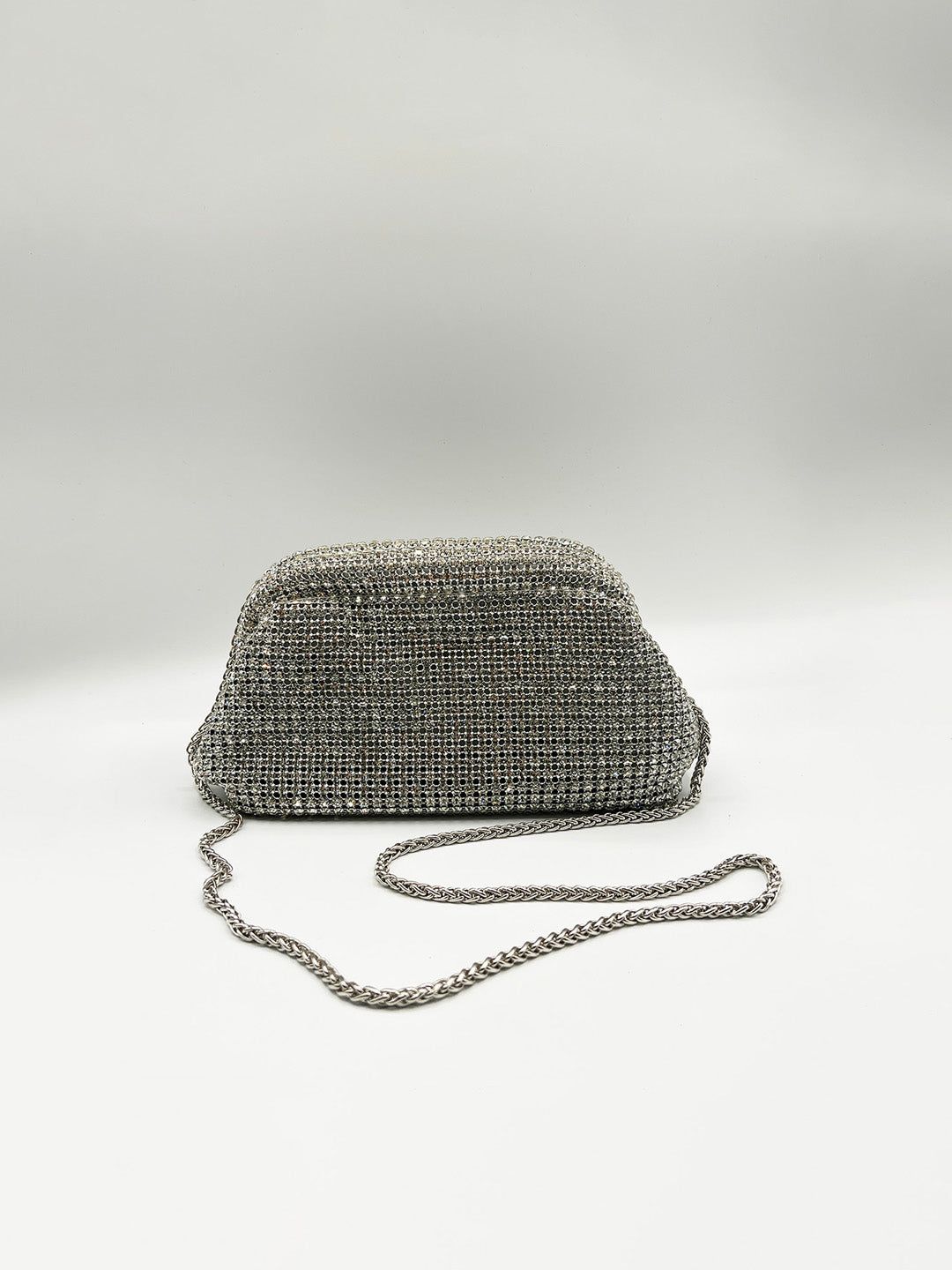 SVNX Crystal Pouch Clutch Bag