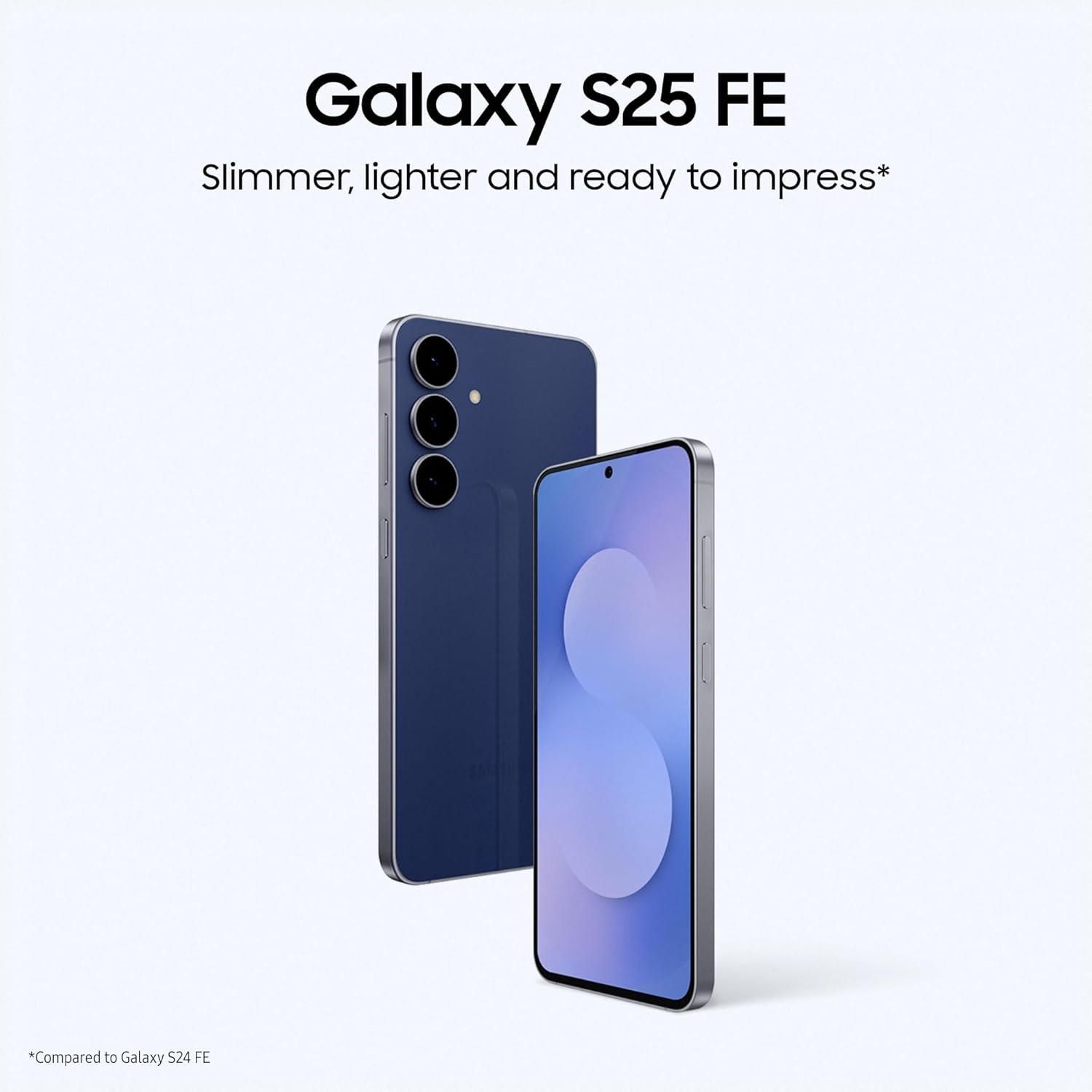 Samsung Galaxy S25 FE 256GB 8GB RAM Icy Blue Dual Sim