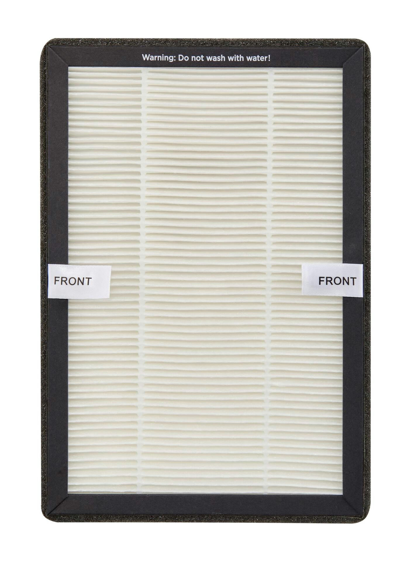 NOMA Air Purifier HEPA Filter, Captures Allergens & Bacteria, 2-pc