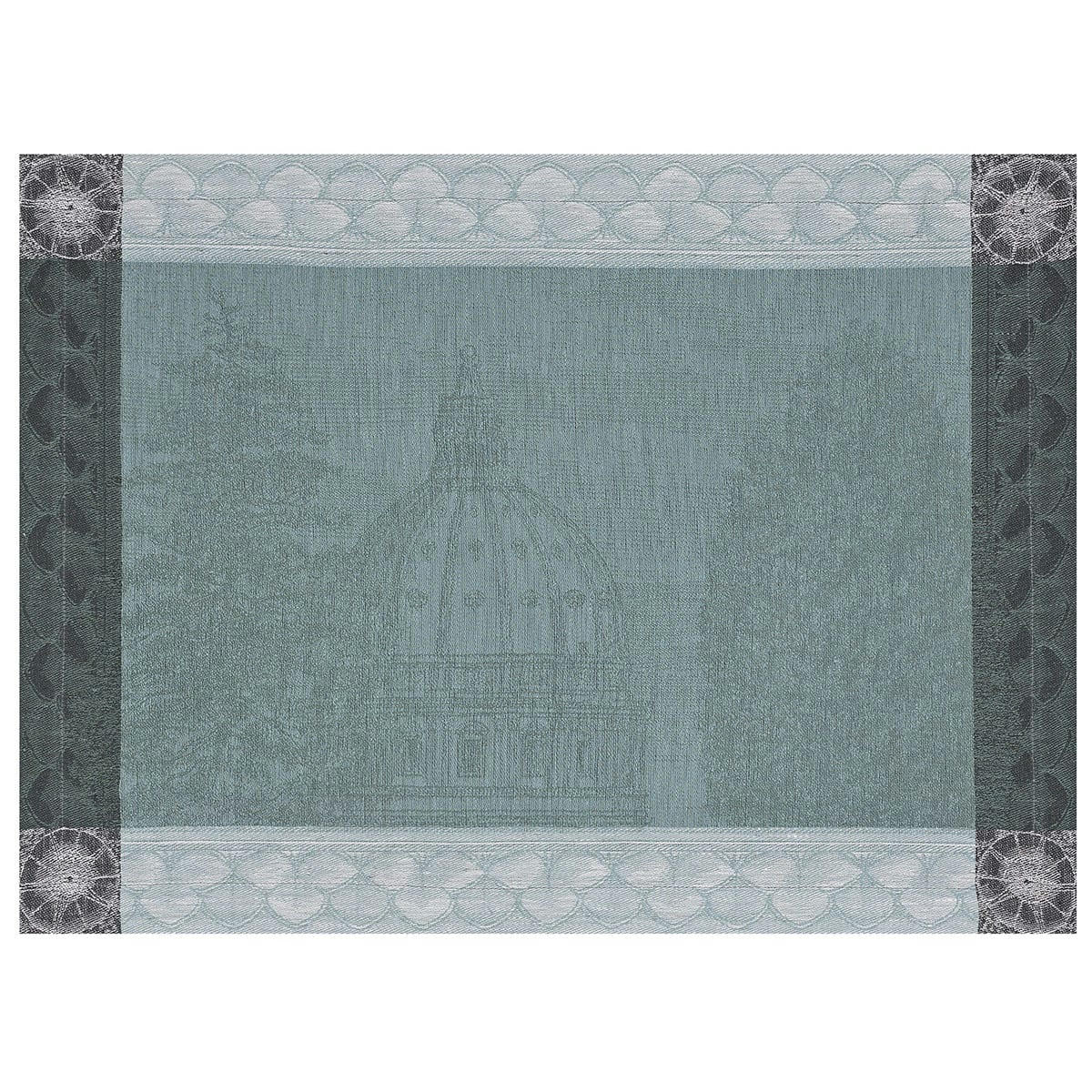 SYMPHONIE BAROQUE - Set de table en lin fumee 54 x 38