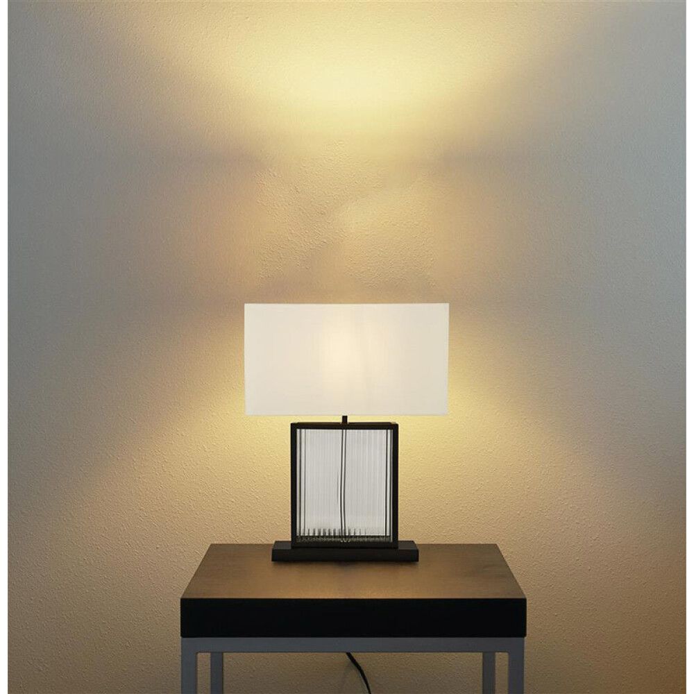 BORDLAMPE SEARCHLIGHT CLARENDON SVART