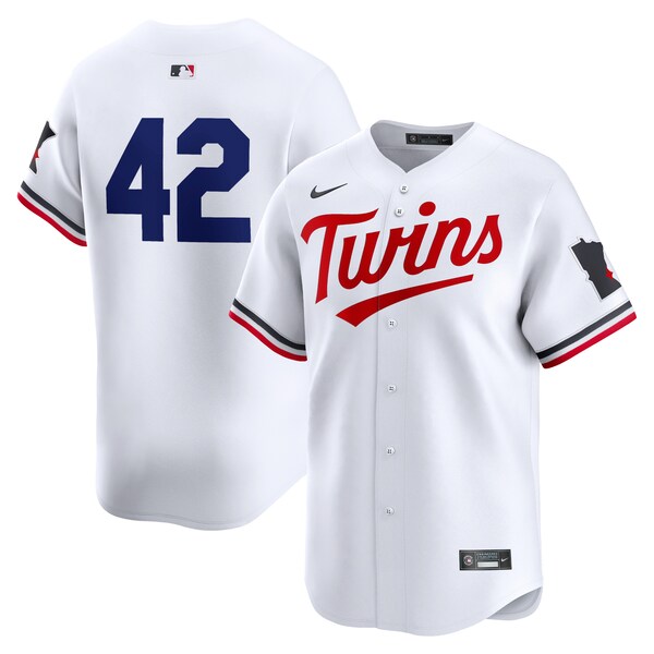 Minnesota Twins Nike 2024 Jackie Robinson Day Home Limited Jersey – White
