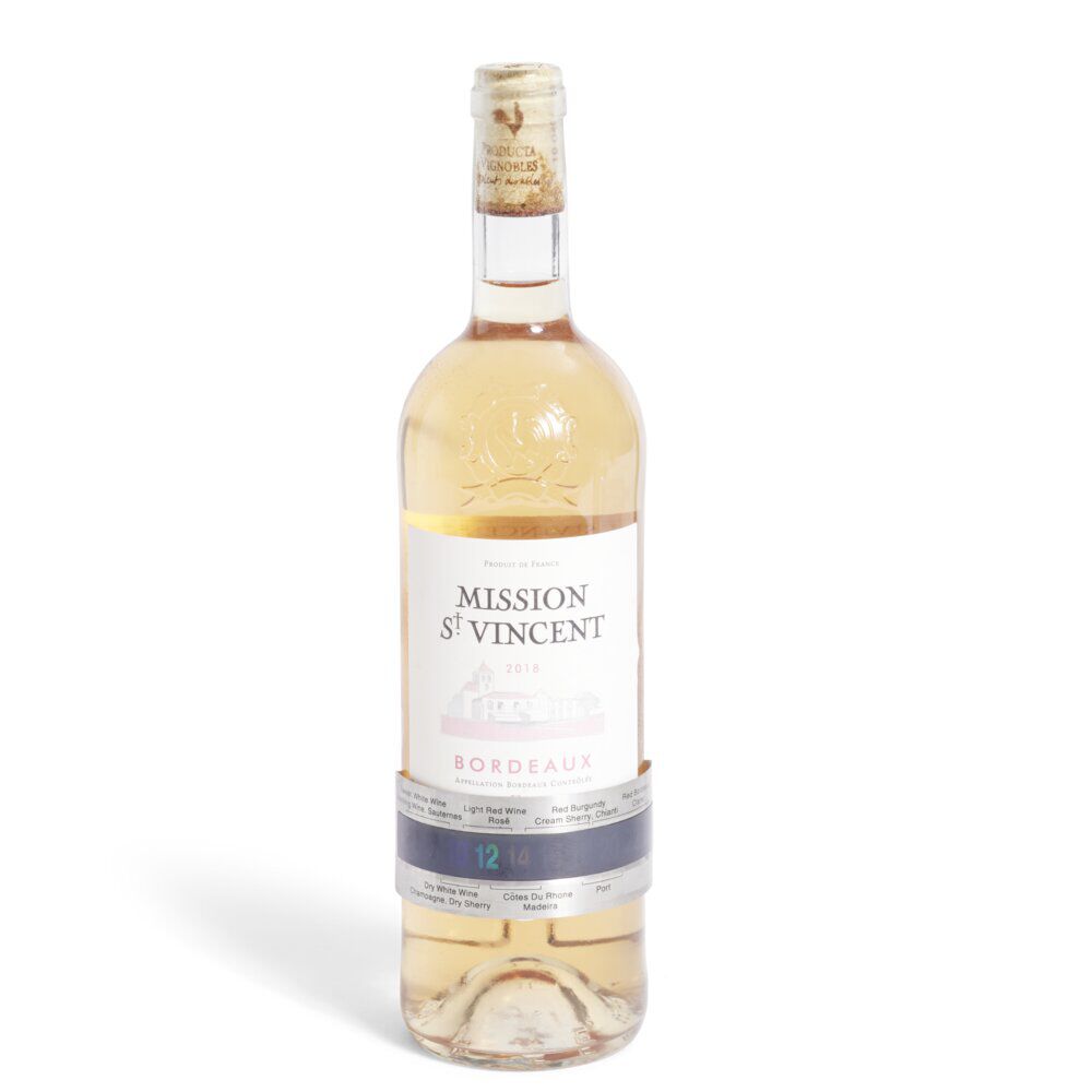 Thermomètre à vin en contour bouteille