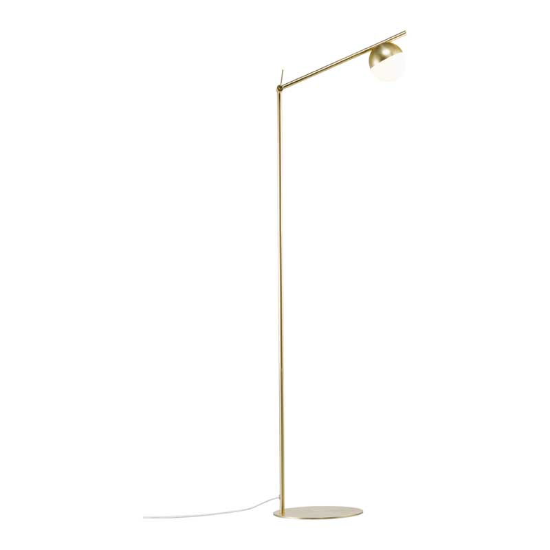 Nordlux Contina Vloerlamp - G9 - Messing