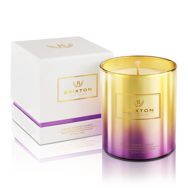Świeca zapachowa BRIXTON 300g Frangipani & Grapefruit