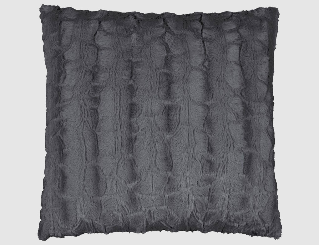 Kissen Fury Anthrazit 45x45cm
