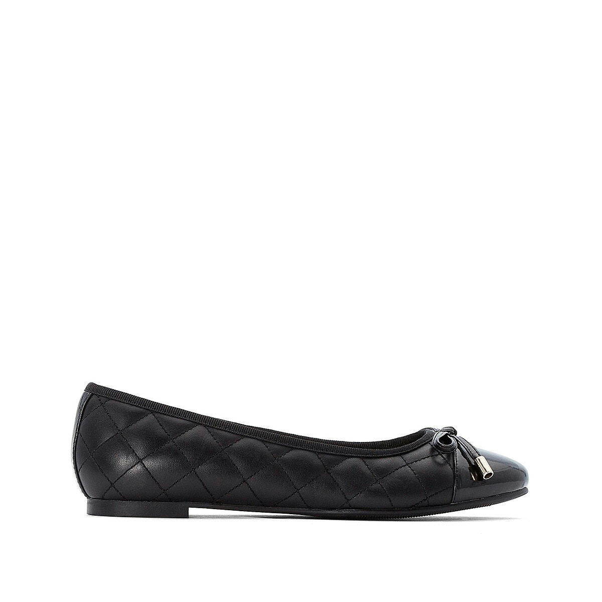 Ballerines cuir matelassé