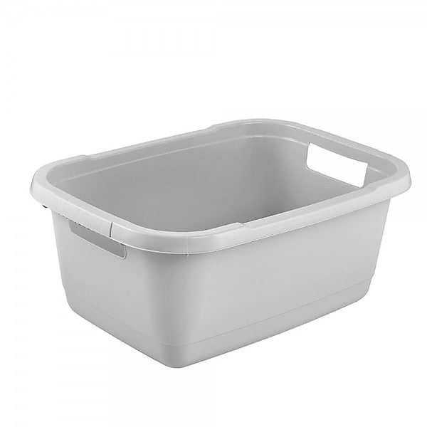 Bassine à linge élégante et pratique 32 litres - Gris
