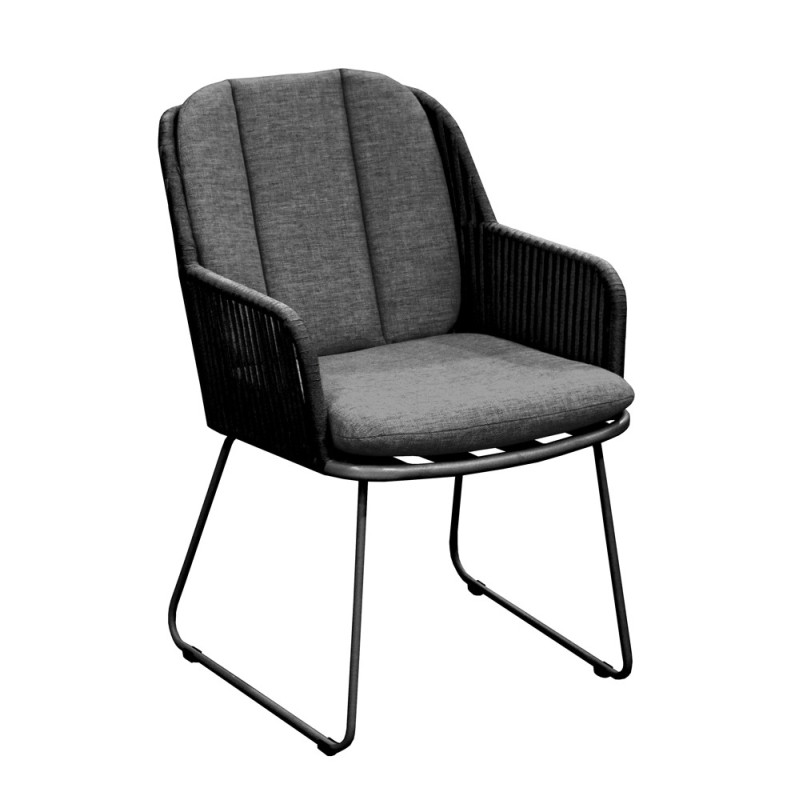 Fauteuil de jardin Carma graphite
