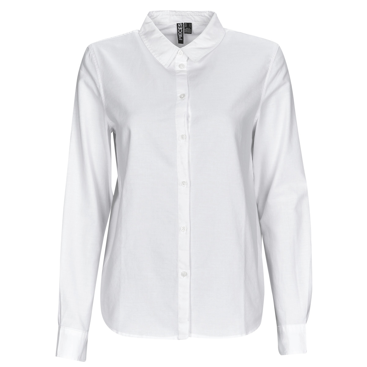 Pieces - PCIRENA LS OXFORD SHIRT - White