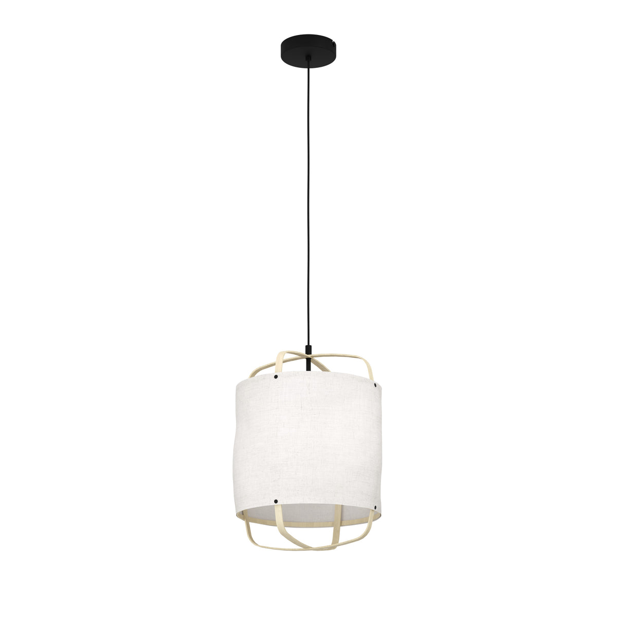 EGLO hanglamp Surfleet - e27 - 33 cm - zwart