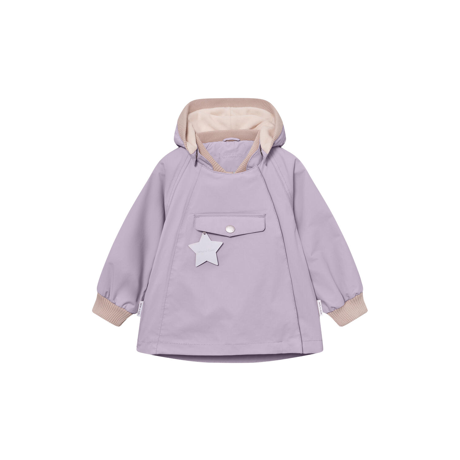 MATWAI Fleece Lined Jacket, minimal lilac