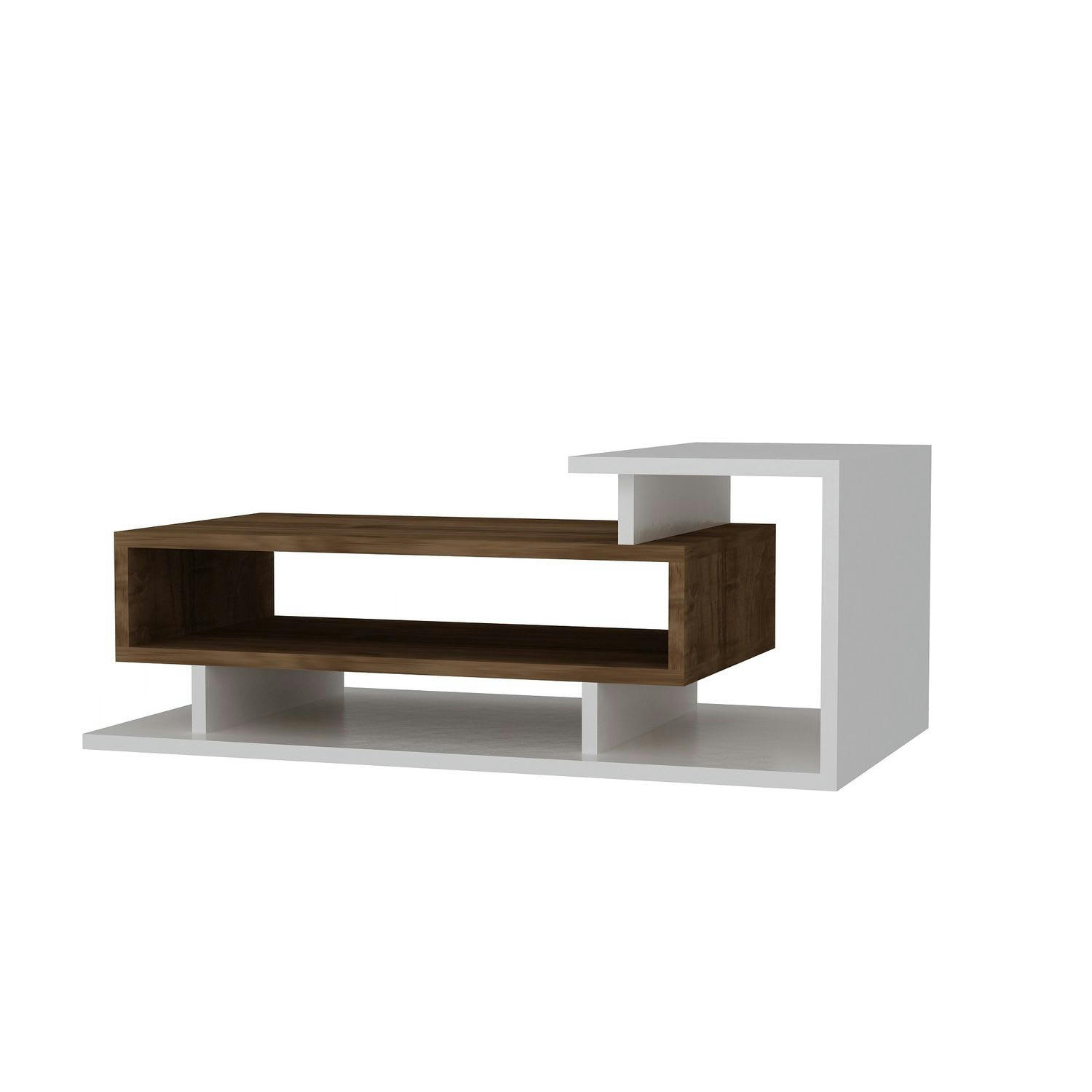 SPRING - Table basse design scandinave  blanc