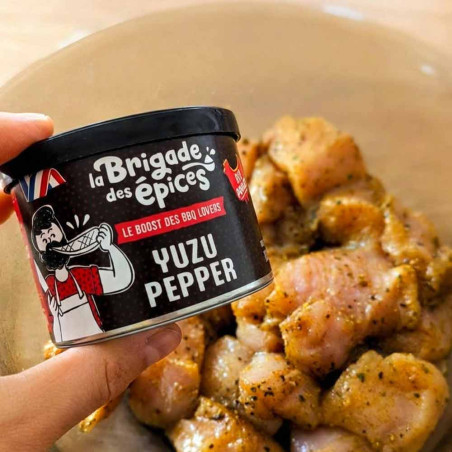 Rub Yuzu Pepper 100 g - La Brigade des Épices