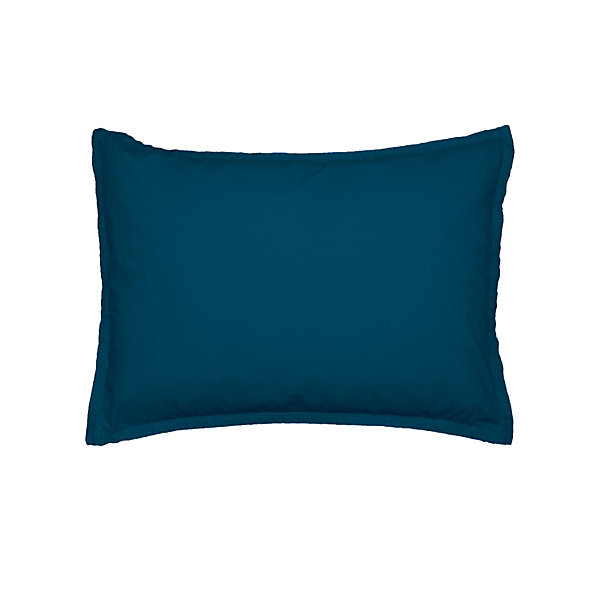 Lot de 2 taies d'oreiller en flanelle de coton Indigo 50x70 cm KLAPPEN