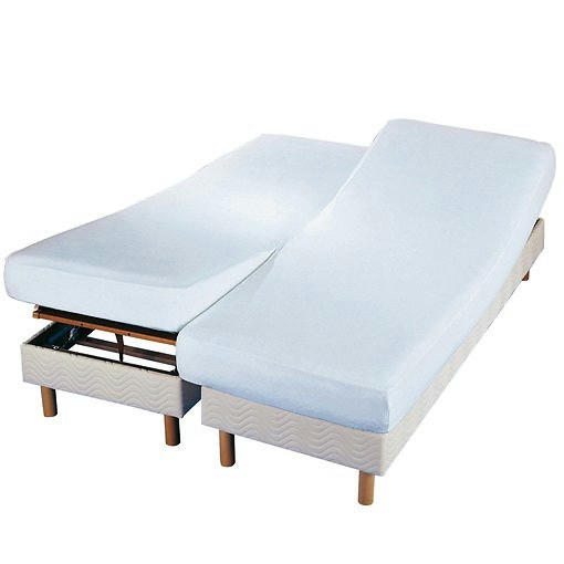 Protège-matelas double molleton antiacarien