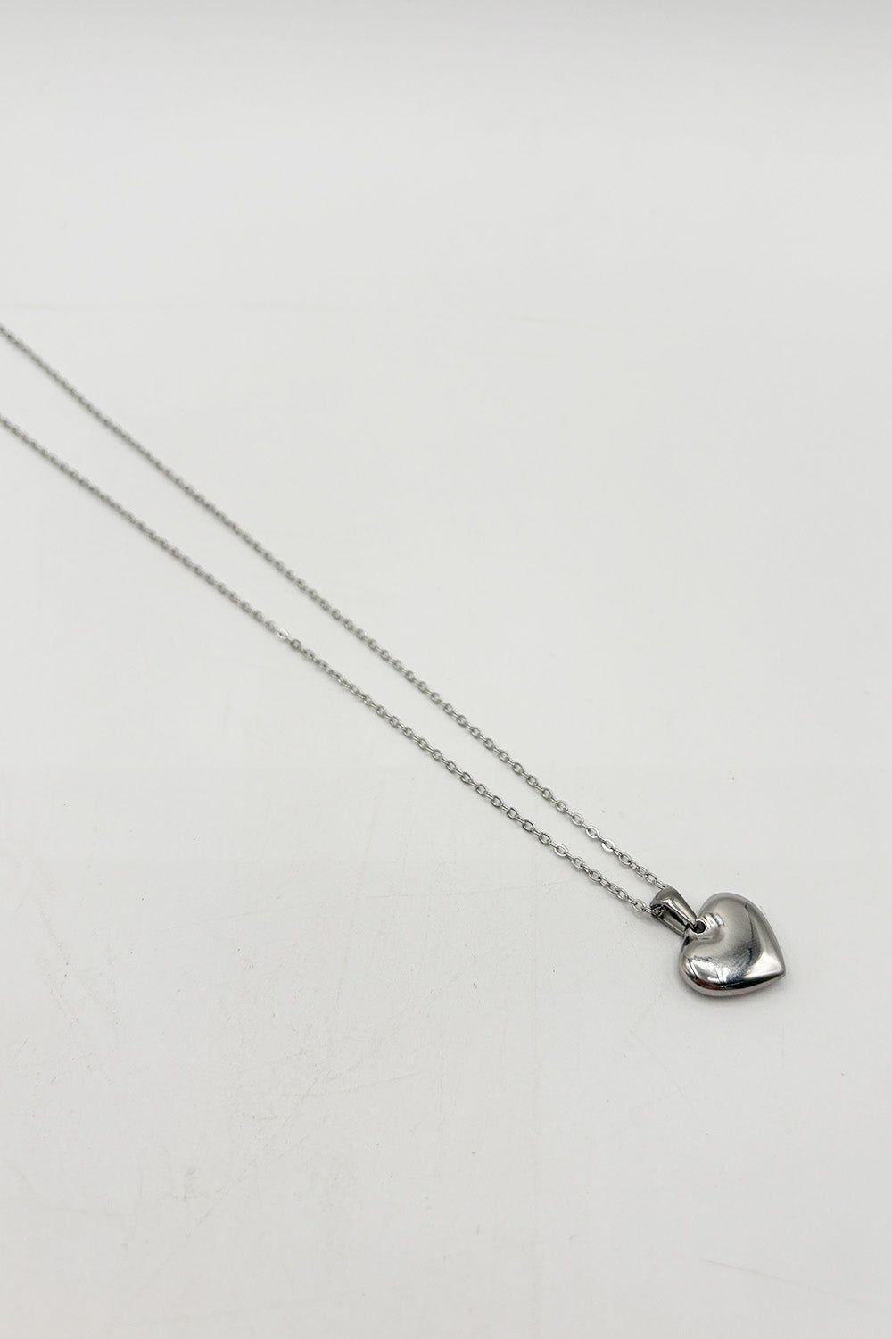 SVNX Heart Necklace in Silver - Gift Boxed
