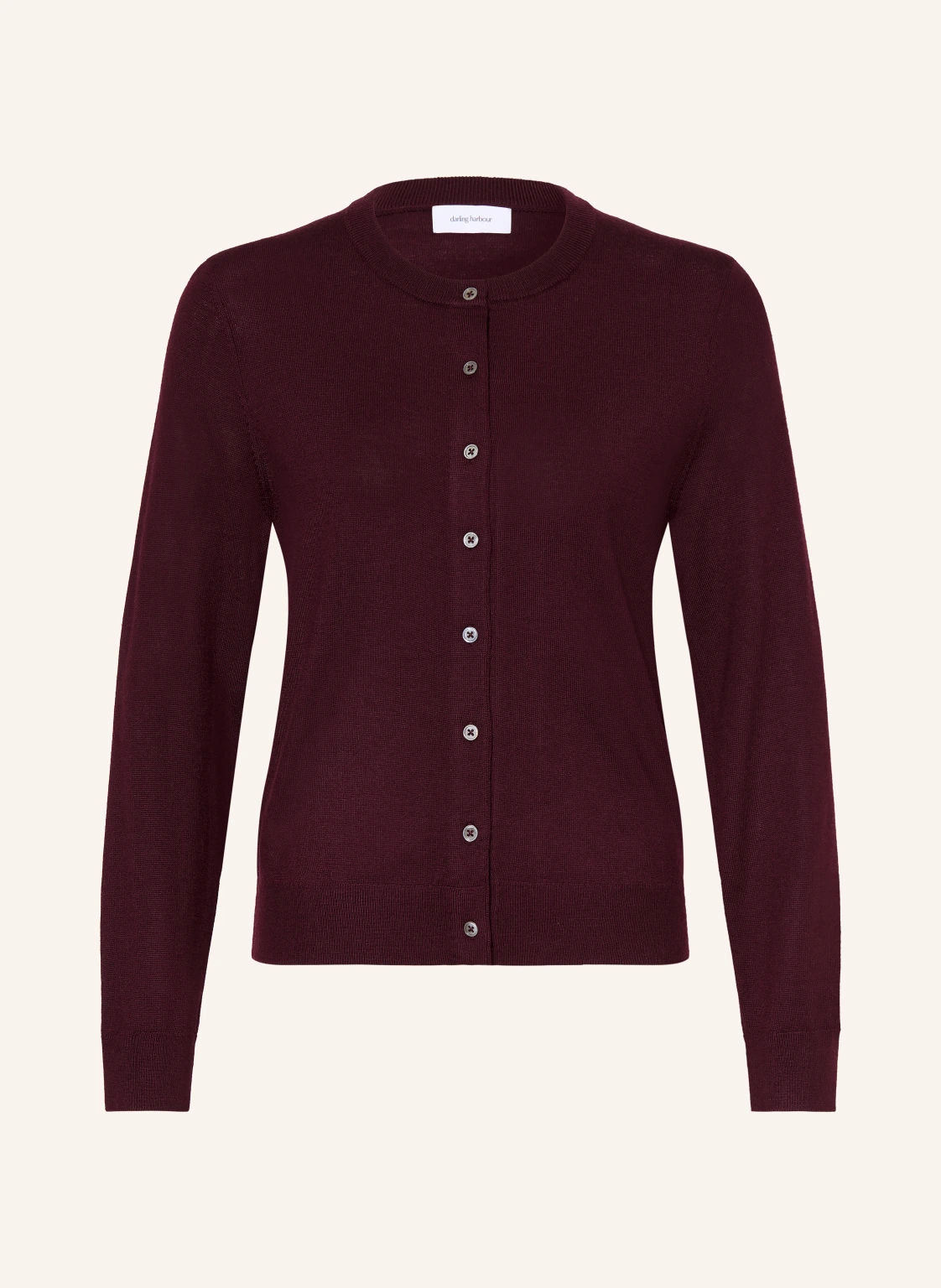 darling harbour Strickjacke aus Merinowolle