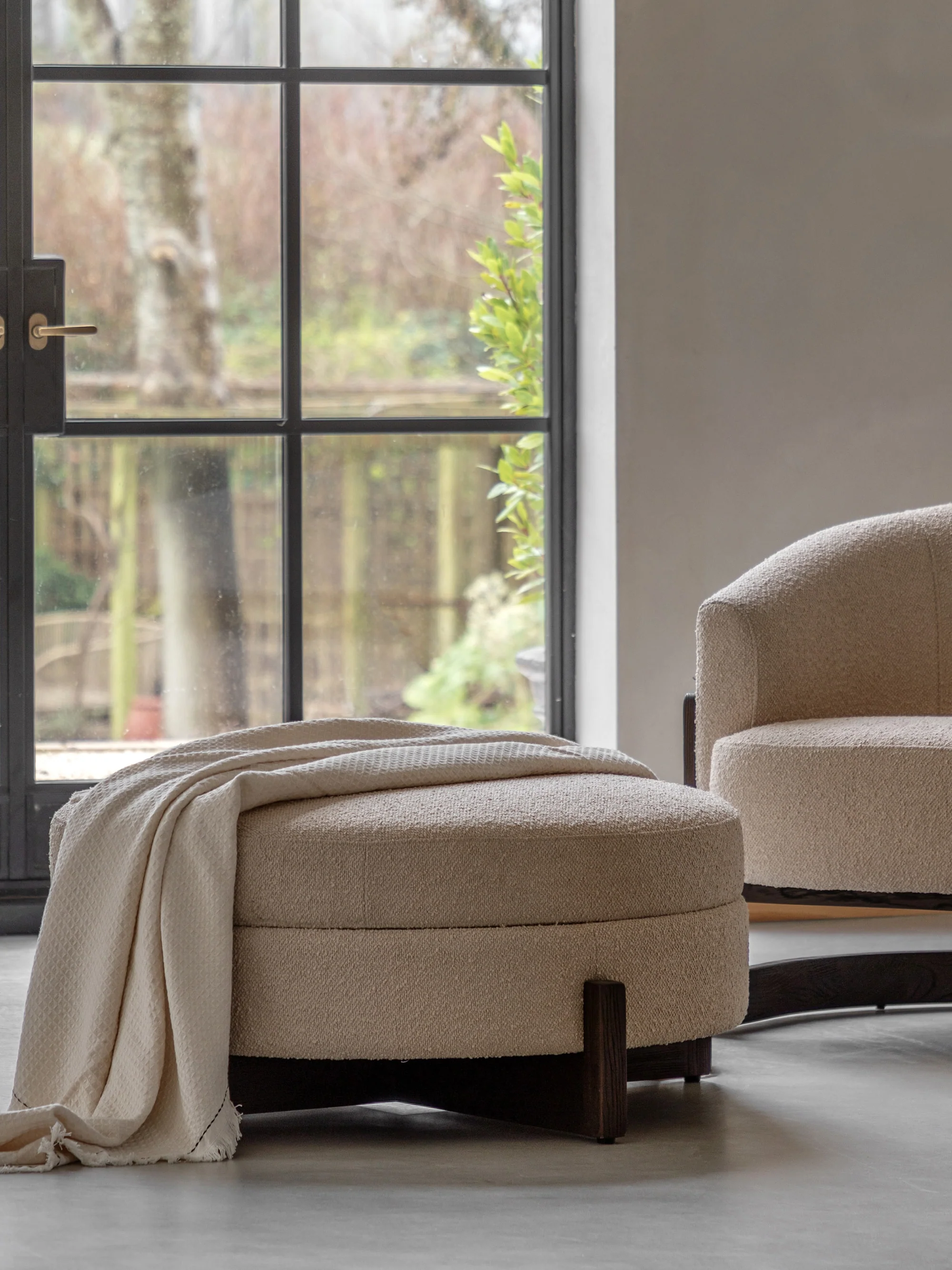 Sofa-Hocker Cercola mit Stauraum