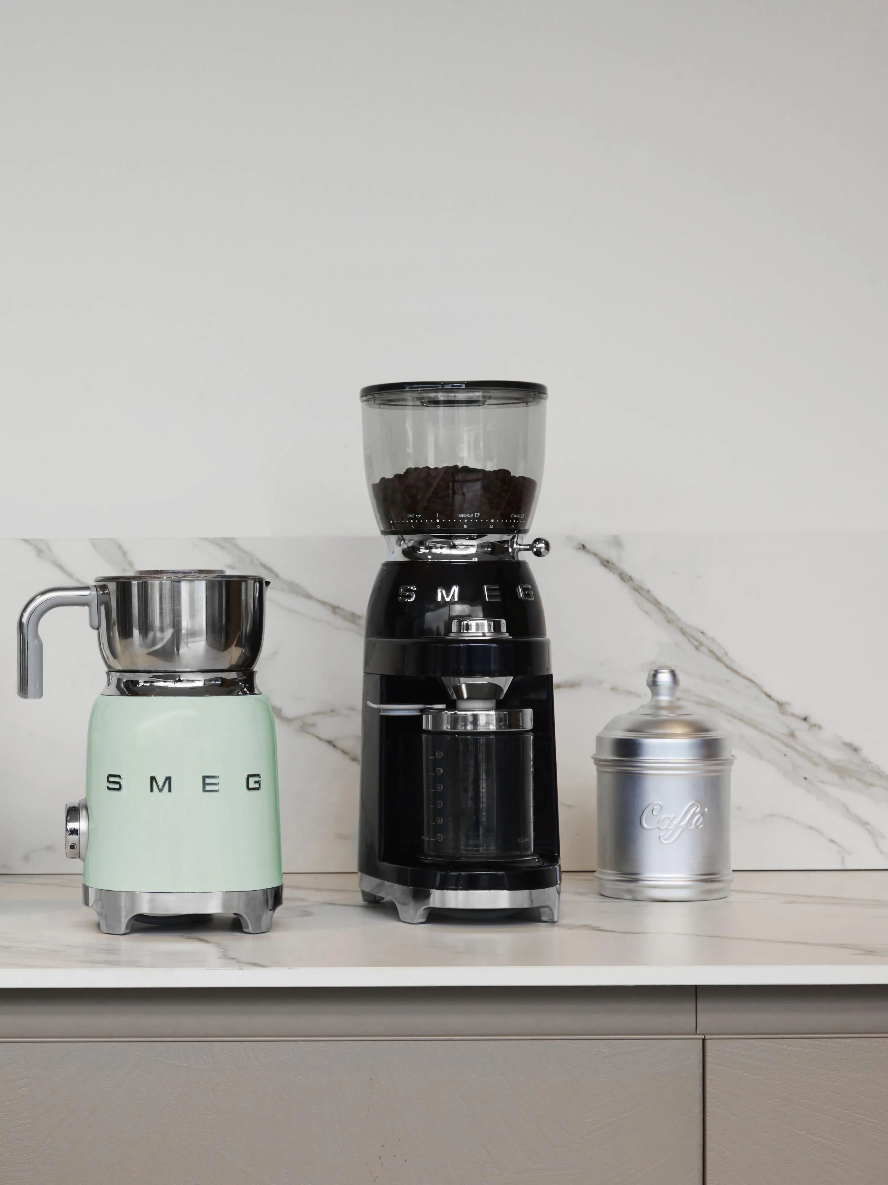 Elektrische Kaffeemühle 50's Style