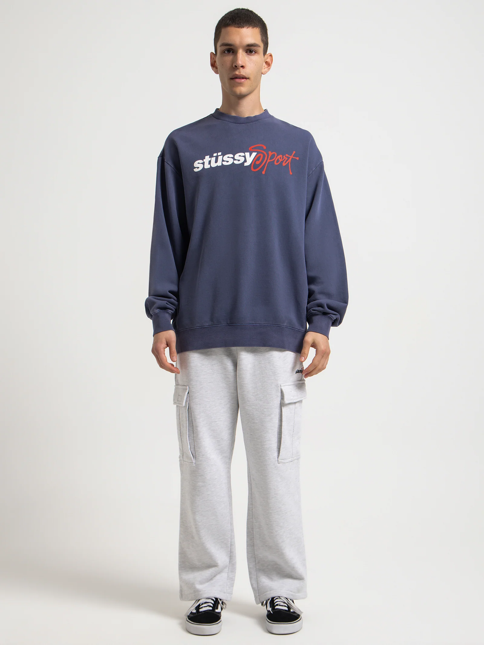 Stussy Sport 50-50 Crew