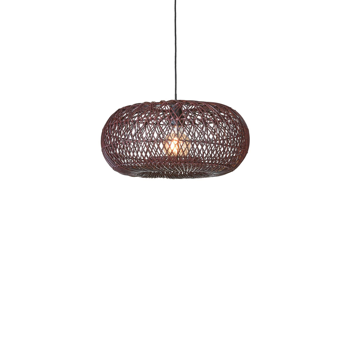 GOOD&MOJO hanglamp ARIZONA - rood - Ø50cm