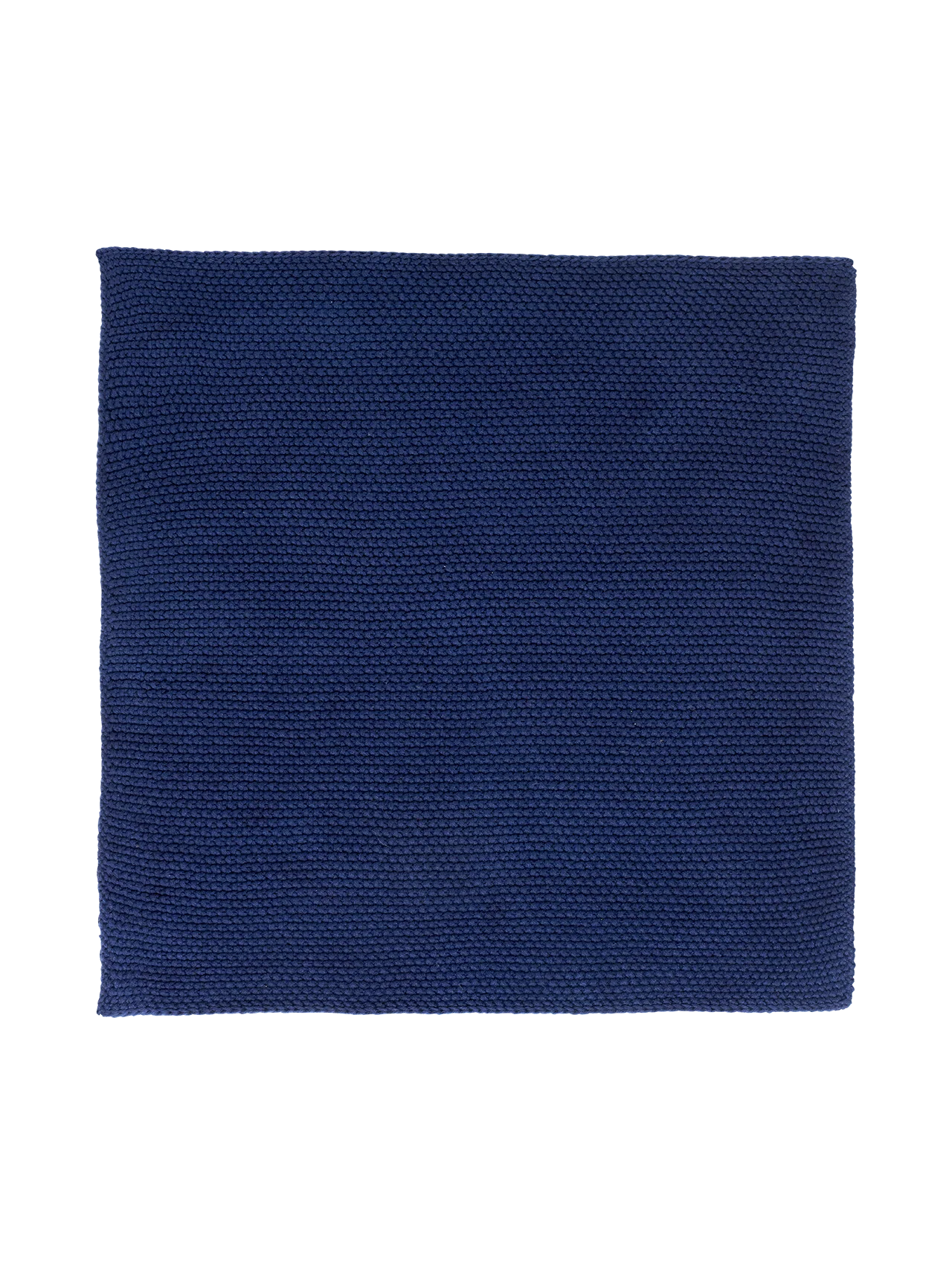 2er set baumwolltuch gestrickt,deep blue