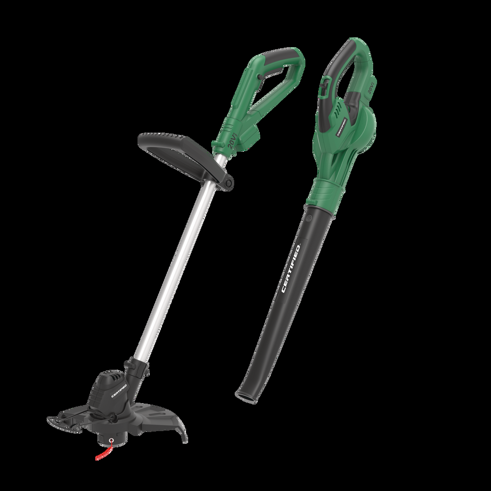 Certified Mower & Grass Trimmer Blower Combo, 17-in