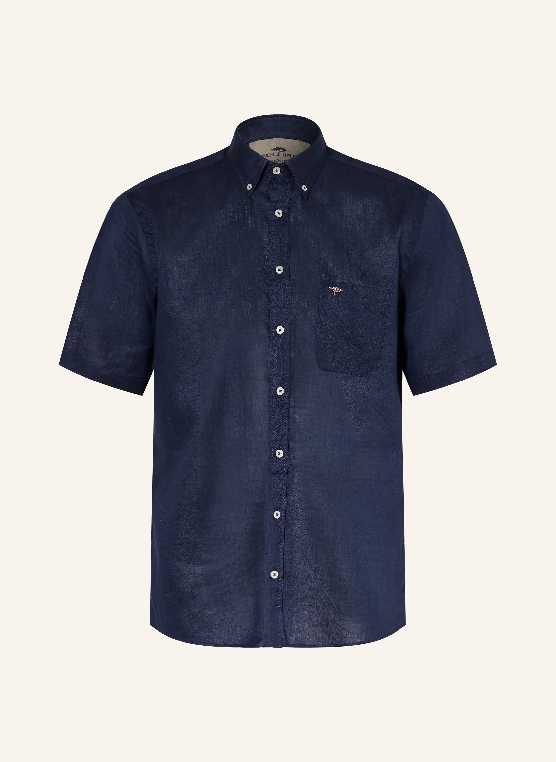 FYNCH-HATTON Leinenhemd Comfort Fit