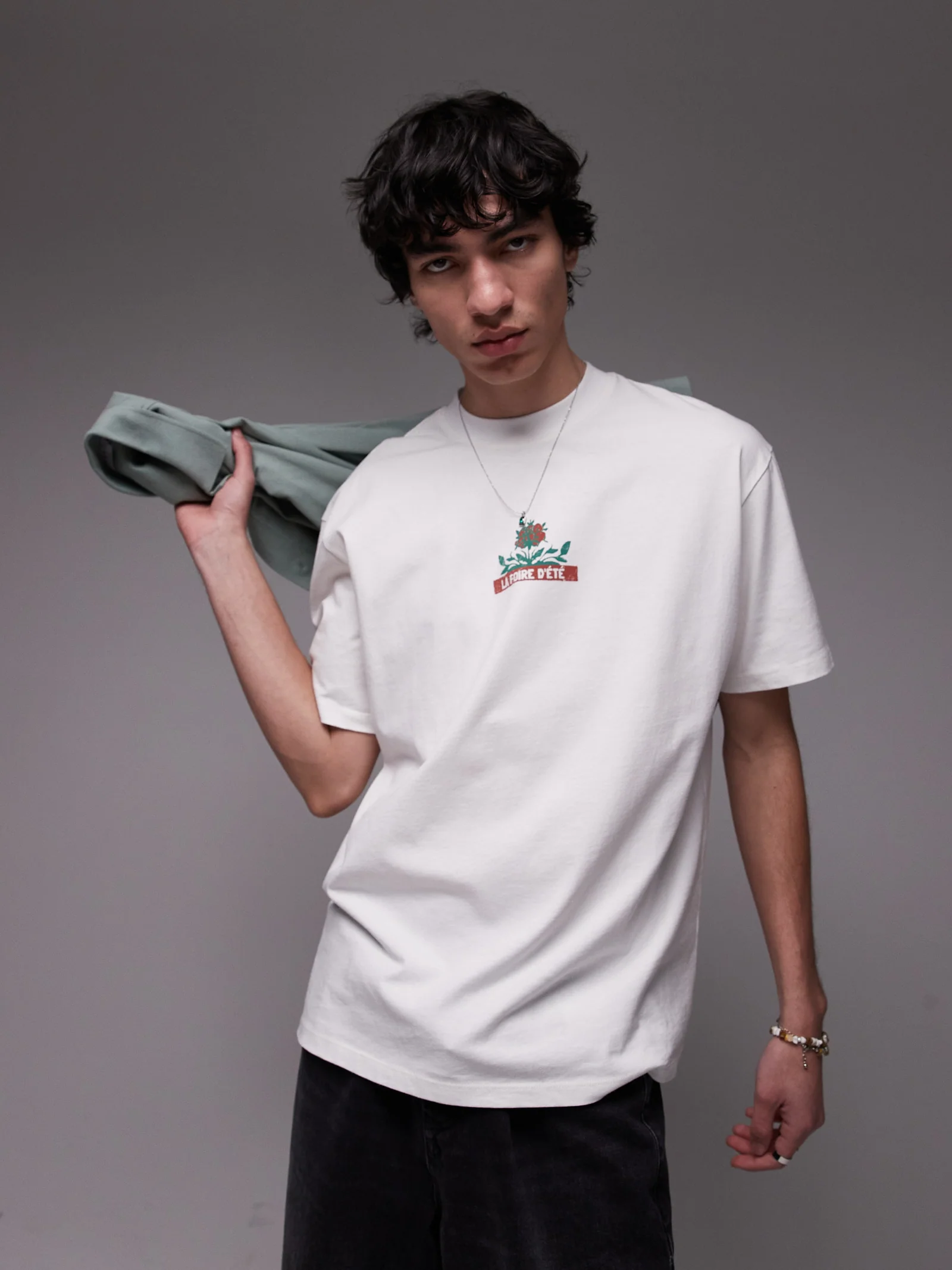 Oversized Rose T-Shirt