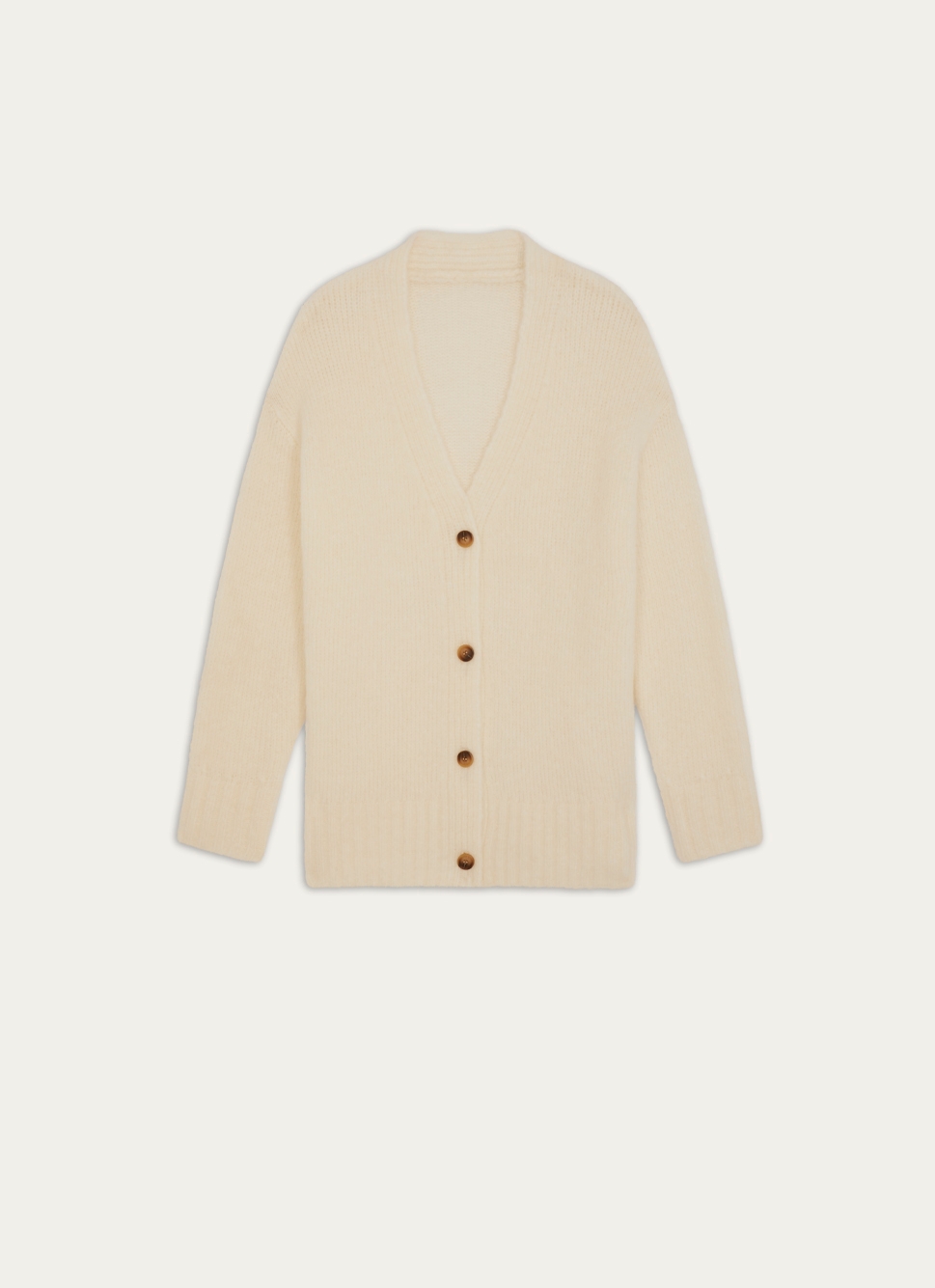 GILET EN TRICOT GRIS FONCE