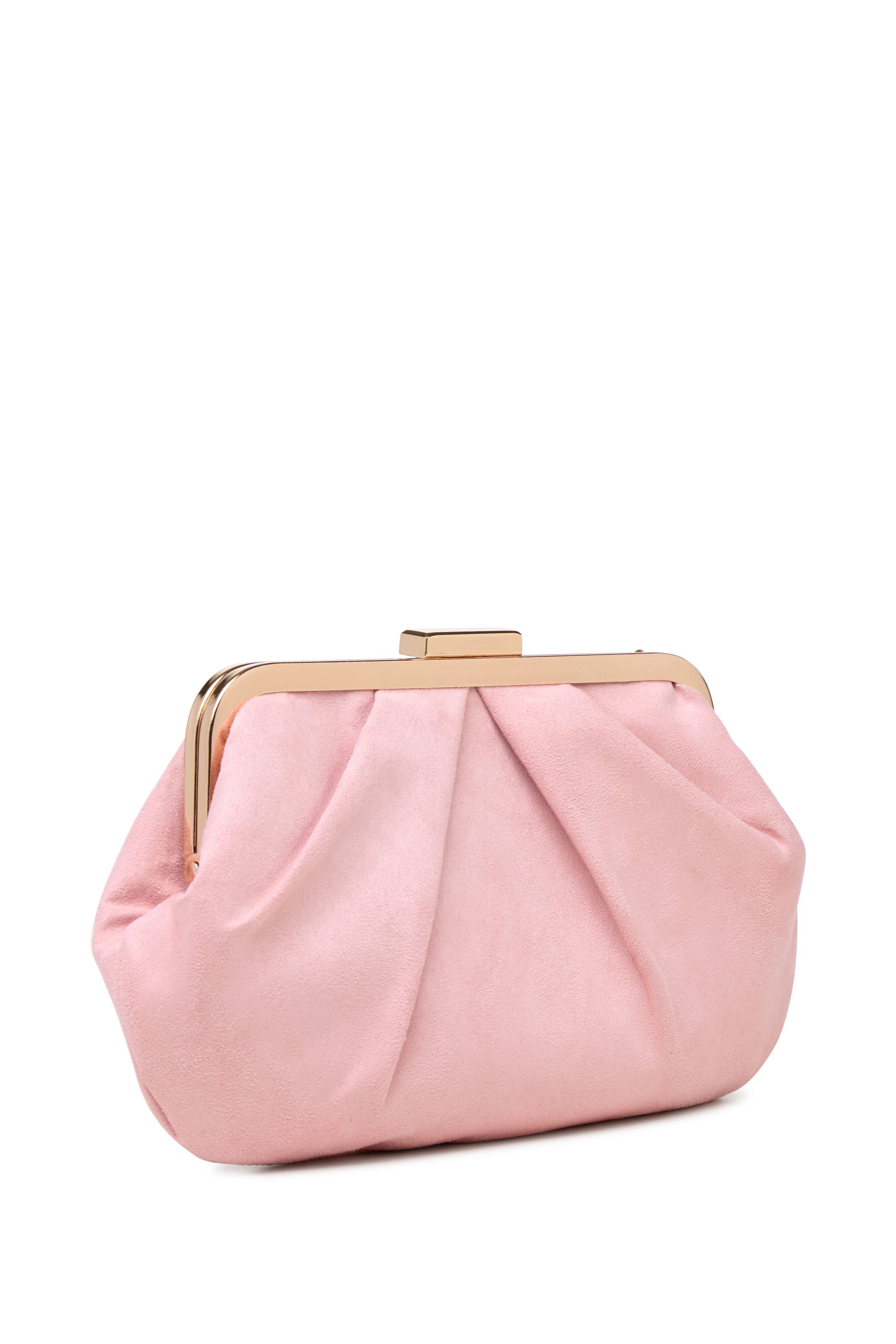 Paradox London Deco Soft Pleated Clutch Bag