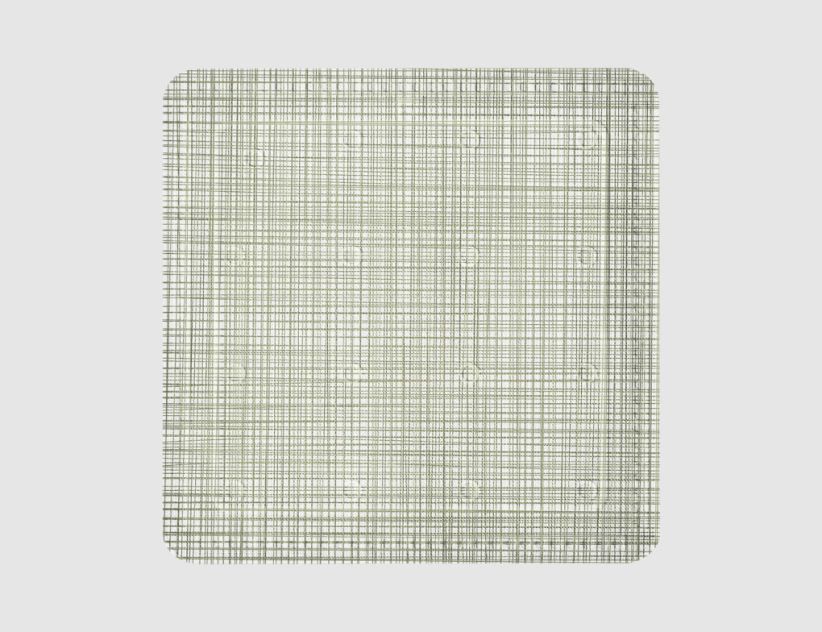 Duscheinlage Weiß, Grün 55 x 55