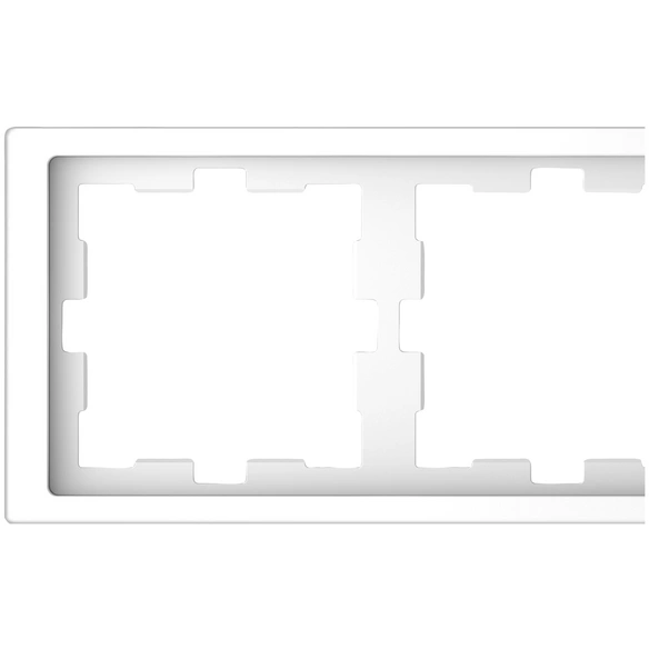 Rahmen, D-Life, IP20, 4-fach, lotosweiß, Thermoplast