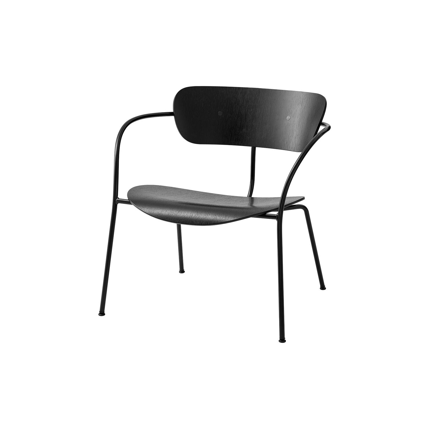 Pavilion AV5 loungestol, sort