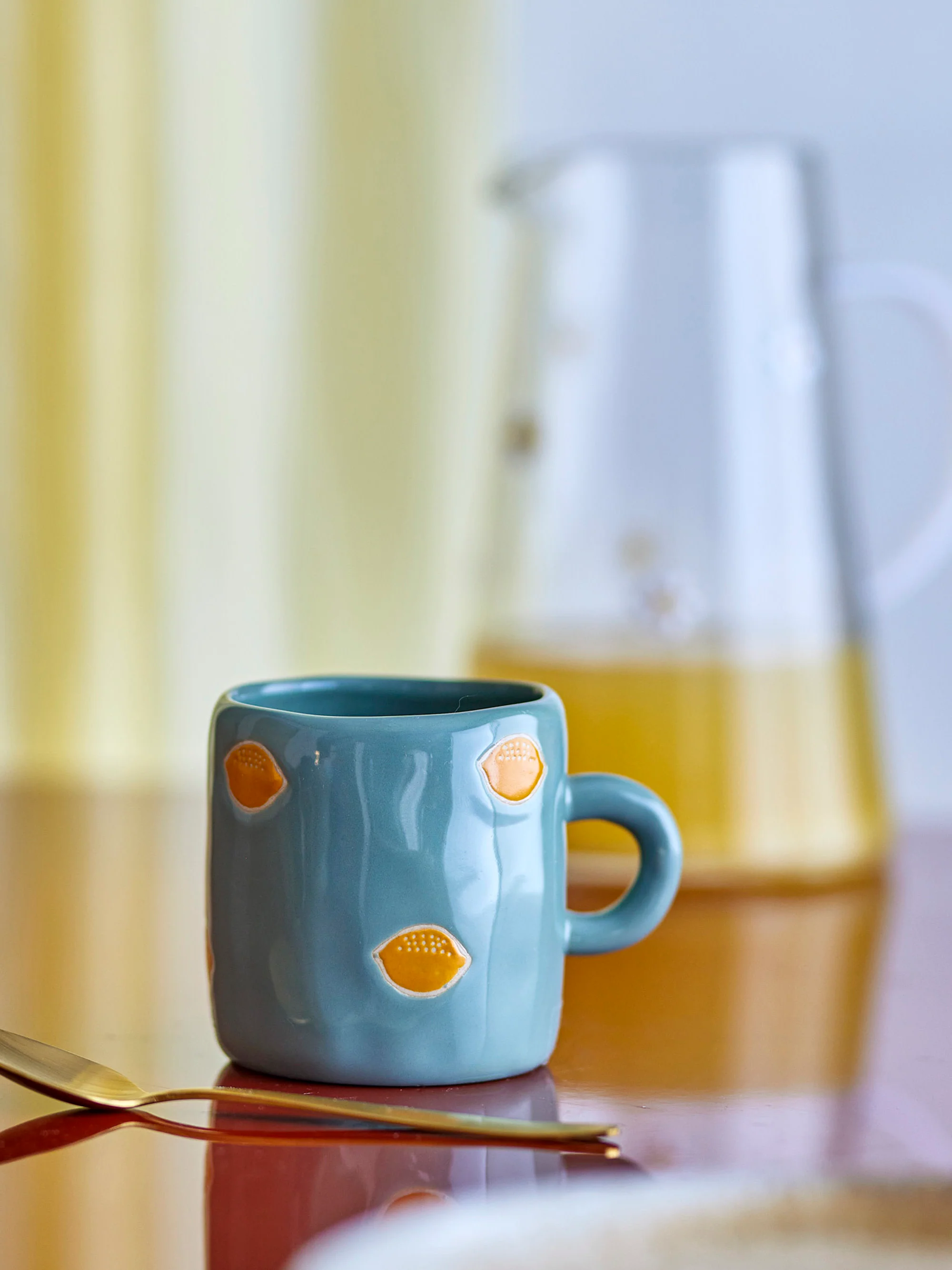 Handbemalte Kinder-Tasse Agnes aus Steinzeug
