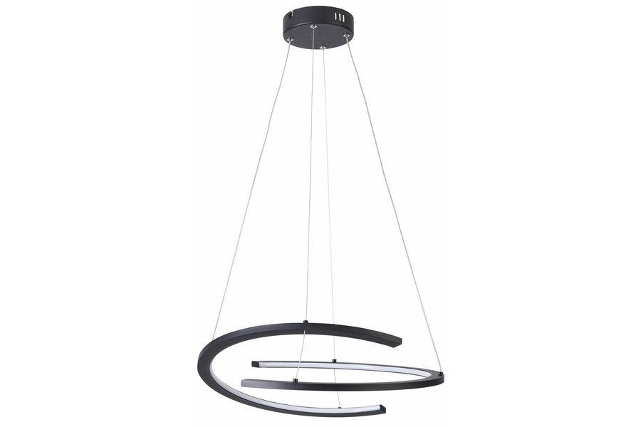Lampa wisząca Ancor czarna LED 1x30W Odcienie bieli 2400lm Reality