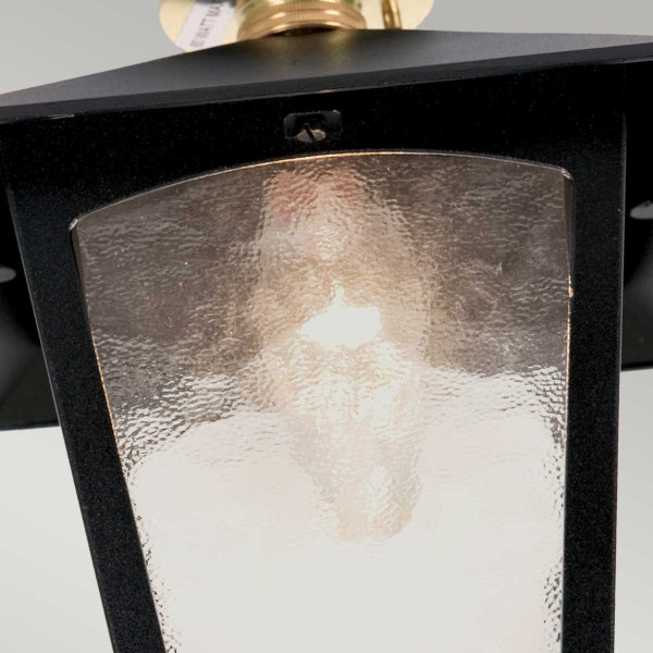 Lampa sufitowa zewnętrzna York czarna 1 x B22 x 60W IP20 Elstead