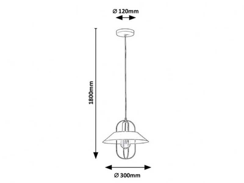 Lampa wisząca złoto-beżowa Nesrin 1xE27x40W wym: 180x30x30 cm Rabalux