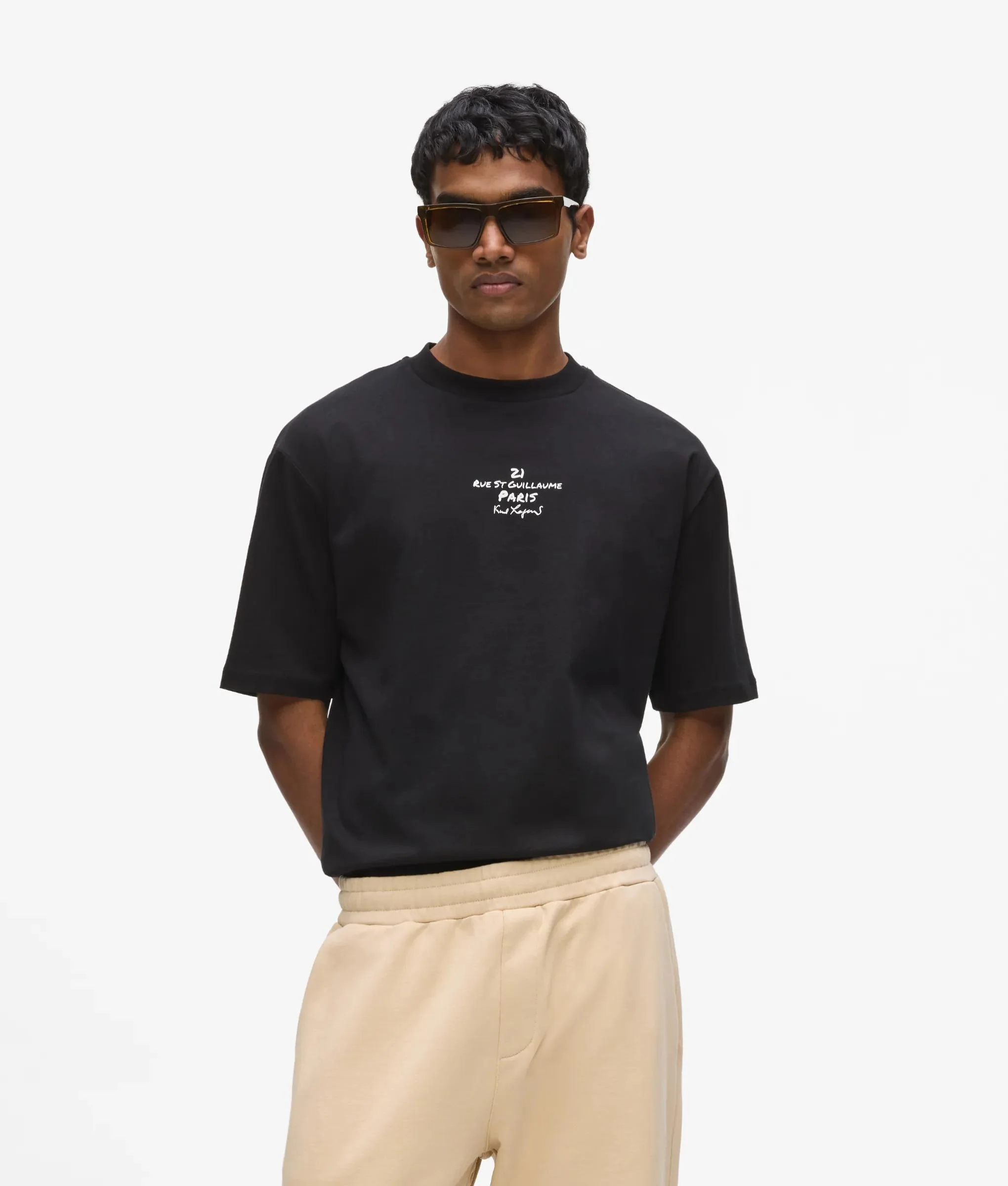 T-shirt ample Maison de Karl