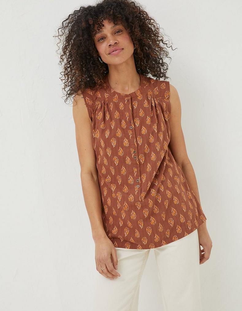 Morgan Woodblock Cami Top