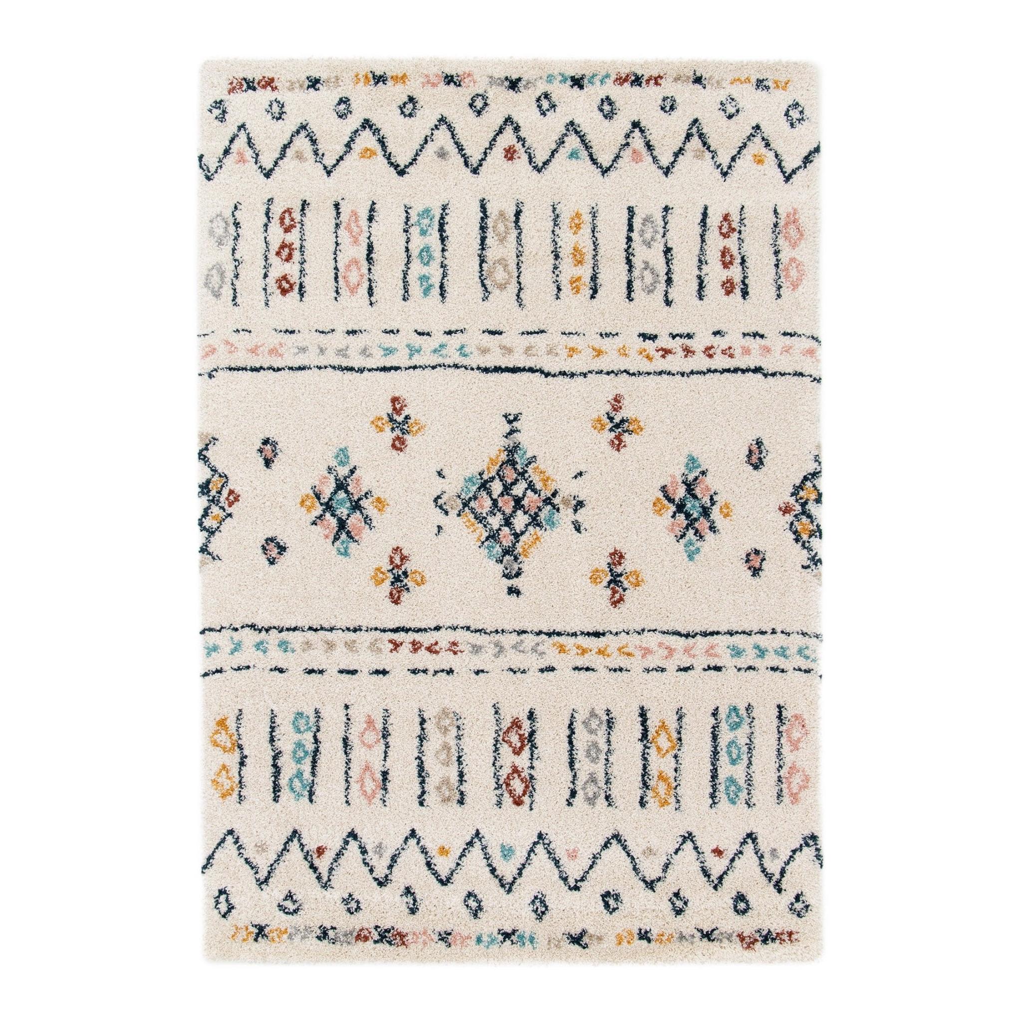AFK Living vloerkleed Tuareg - shaggy - veelkleurig - 200 x 290 cm