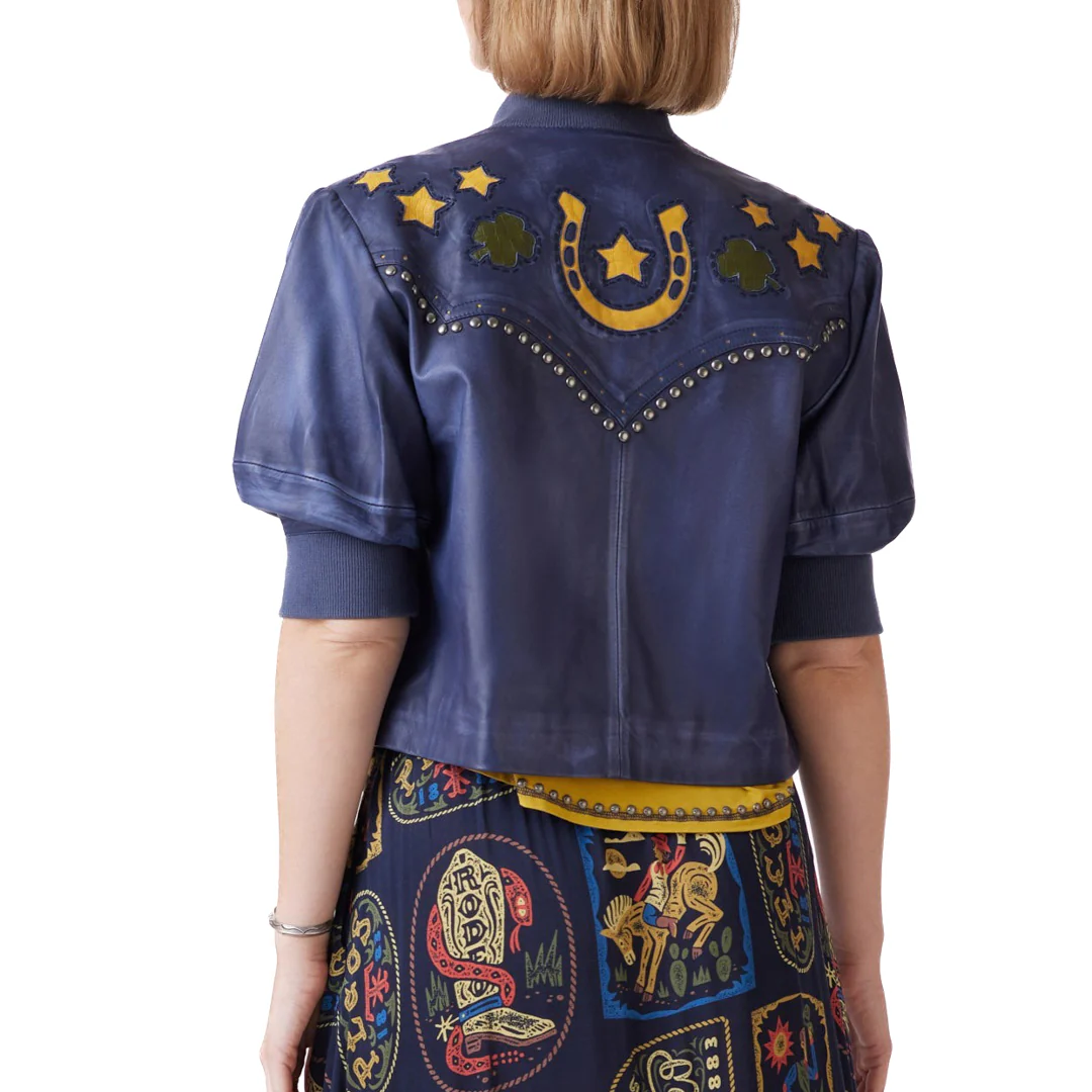 Женская кожаная куртка Double D Ranch TI-YI-YO