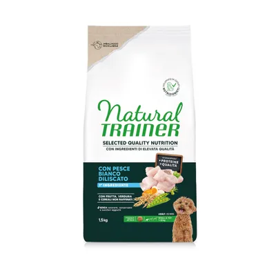 Natural Trainer Selected Quality Nutrition Adult Small & Toy Whitefish